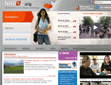 Tablet Screenshot of nadoz.org